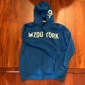 Zoo York blue hoodie size medium